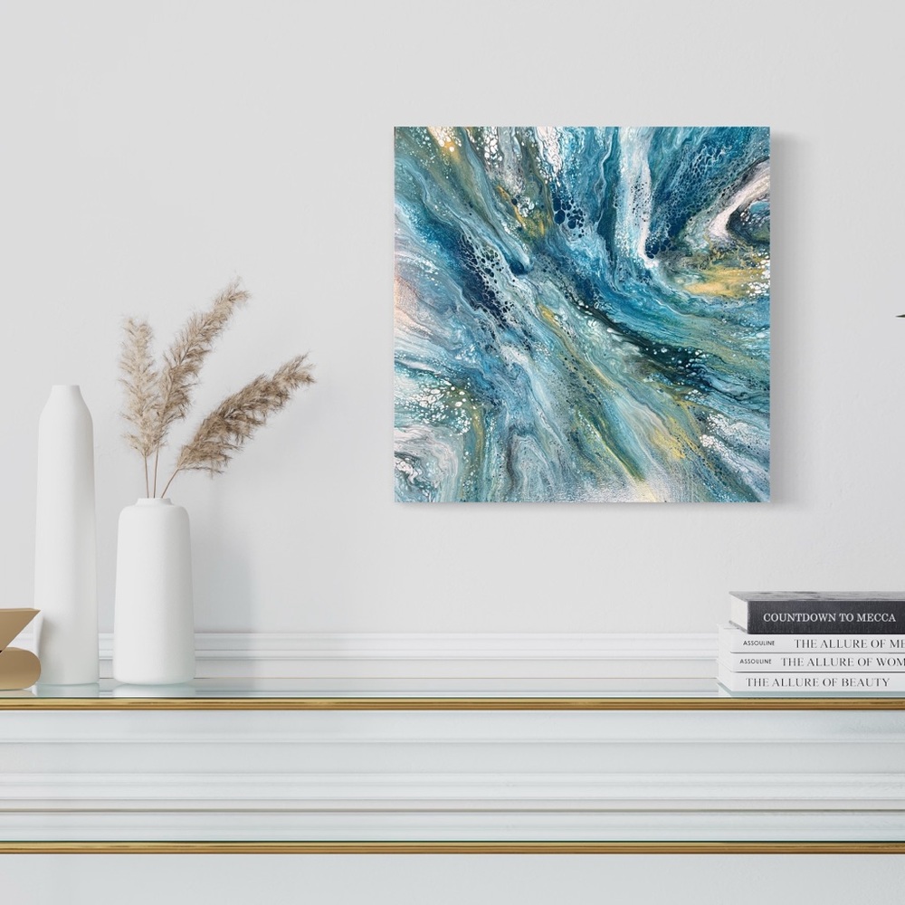 Original Art - COMING UP FOR AIR